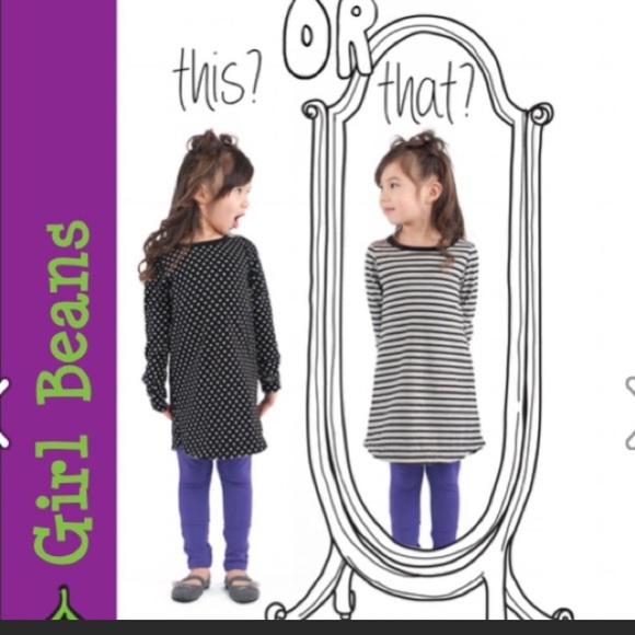 Peekaboo Beans reversible dress/tunic size 4 - Picture 7 of 7